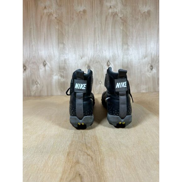 Nike Force Savage Shark Football Cleats Black White Nike Symbol Size 8.5 Mens - Picture 6 of 9